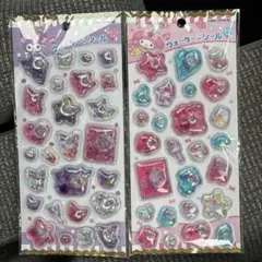 【匿名配送】サンリオ ウォーターインシール 2種セット クロミ マイメロ
