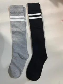 新品未使用　ストライプソックスセット4足