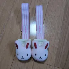 ミキハウス　ベビーカー クリップ付き ストラップ 2個セットのサムネイル