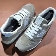 美品 new balance USA 996 26.5 グレー