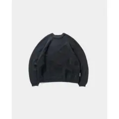 TIGHTBOOTH Splice Knit Sweater 黒 Lサイズのサムネイル