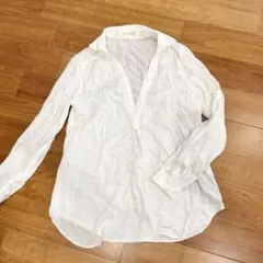 レディース カットソー ロペピクニック シャツ 白 ホワイト White 春 秋