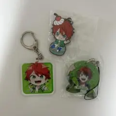 カラフルピーチ　じゃぱぱ　キーホルダーセット