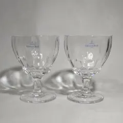 ドイツ ビレロイ&ボッホ クリスタルワイングラス ペア シール貼付未使用品