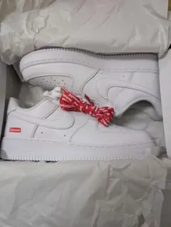 26.5cm Supreme Air Force 1 ホワイト 新品未使用