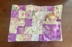 ハンドメイド　ミニティーマット　ラブリーチェキちゃん付き