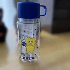 カルピス×ノラネコぐんだん コップ付きボトル 390ml　ブルーのサムネイル