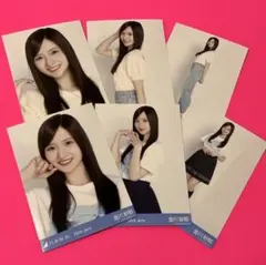 金川紗耶 乃木坂46 生写真 全国ツアーTシャツ A サマーニット 6種コンプ