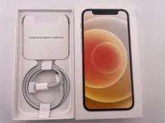 iPhone 12 本体と充電ケーブル