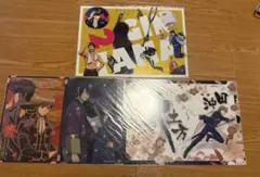 銀魂 土方十四郎 沖田総悟 高杉晋助 河上万斉 クリアポスター 未開封