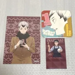ハイキュー!!はふはふ北信介ポストカードアートコースターファンパーク