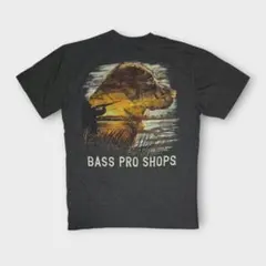 Bass Pro Shops バスプロショップスt 犬 バックプリント 公式M
