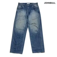 JOHNBULL ジョンブル 12.5oz デニム ペインターパンツ 加工 L