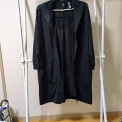 アディダスレディース薄地パーカーロングカーディガン