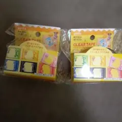 amifa クリアテープ お菓子柄 2個セットのサムネイル