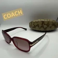 新品 COACH サングラス HC8043F グラデーション べっ甲柄 オレンジ 新品 COACH サングラス HC8043F グラデーション べっ甲柄 オレンジ