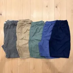 5点セット MAKE YOUR DAY/UNIQLO ハーフパンツ 130cm