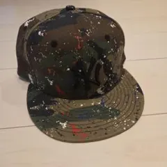 New Era 59FIFTY 迷彩柄キャップ 7 5/8