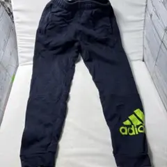 最終値下げ‼️未使用★adidas ボトムス 160サイズ ネイビー★裏起毛
