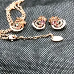 ヴィヴィアン プチ オーブ ネックレス ピアス セット