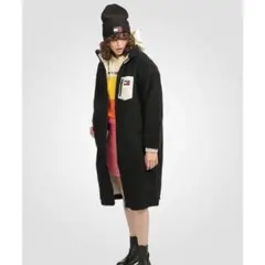 TOMMY JEANSリバーシブルロングコート