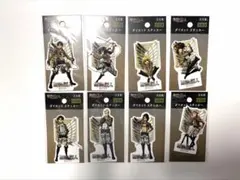 進撃の巨人 ダイカットステッカー 全8種コンプリートセット