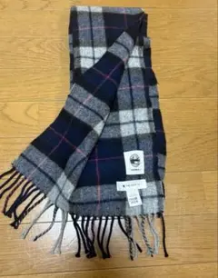 THE SHOP TK カシミヤ マフラー チェック柄のサムネイル