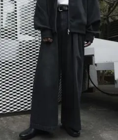 loose basic tuck wide buggy PT