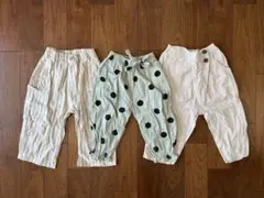 ベビー ボトムス 3枚セット Birthday テータテート 保育園着