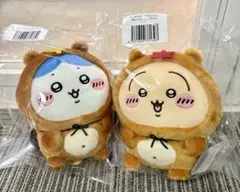 ちいかわ たぬきだもんくじ B賞 たぬきぬいぐるみS ハチワレ、うさぎのセット