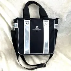 【未使用級✨】クレージュ スポーツ2way バッグ ショルダーバッグ ブラックのサムネイル