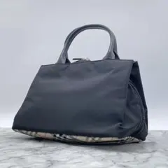 極美品　バーバリーブルーレーベル　ハンドバッグ　ノバチェック