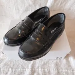 コムサイズム フォーマルシューズ 黒 19cm