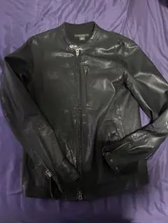 CIAO PANIC ブラックラムレザージャケット M