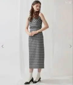 Deicy デイシー ハートコルセットキャミワンピース ブラック