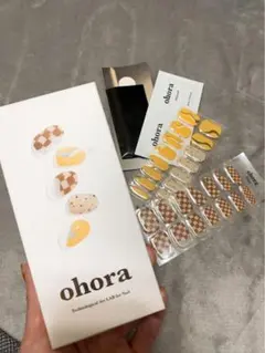 新品未使用/ohora/ジェルネイルシールND314