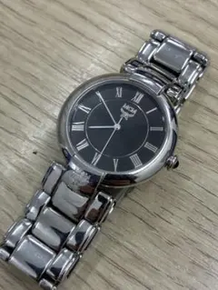 MCM クォーツ 腕時計 シルバー ブラック文字盤のサムネイル