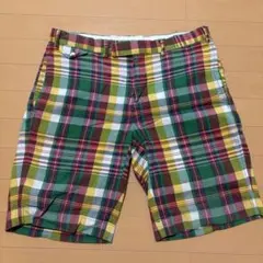 ポロラルフローレン　チェック柄 ハーフパンツ