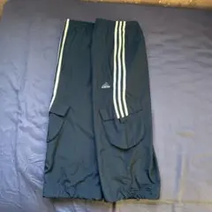 00s adidas ナイロンカーゴショーツ パフォーマンス スリーストライプ