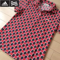 美品 M アディダスゴルフ レディース 半袖ポロシャツ