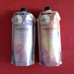 新品　Essential ♥うるおいバリアシャンプー　詰め替え用　２本セットのサムネイル