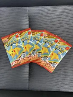 マック ハッピーセット ポケモン カード プロモ 5パックセット　ピカチュウ