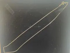 agete シルバー925 ゴールド ネックレス未使用品