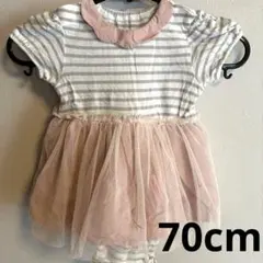 ベビー服 70cm ワンピース ロンパース アプレレクール 女の子のサムネイル