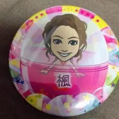 Happiness 楓 缶バッチ