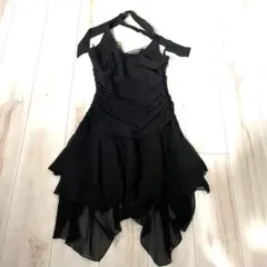 【GALFIT ホルターネック ドレス ブラック】
