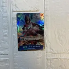 エドワード・ニューゲート 【SR】【パラレル】【青】【OP13-042】