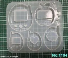 シリコンモールド　　たまご・りんごゲーム