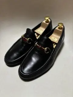gucciグッチ ローファー　革靴　ビットローファー　ホースビット　メンズ　42