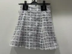 【tocco closet】ラメツイード フレアミニスカート Mのサムネイル